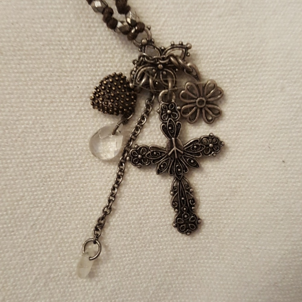 Lucky Brand charm necklace